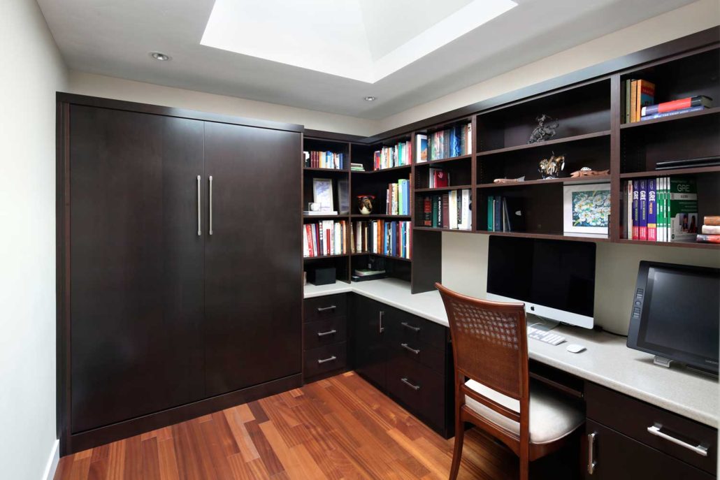 Office with Murphy bed
