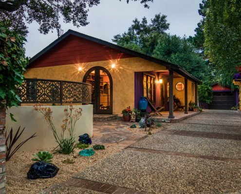 A colorful home in Palo Alto