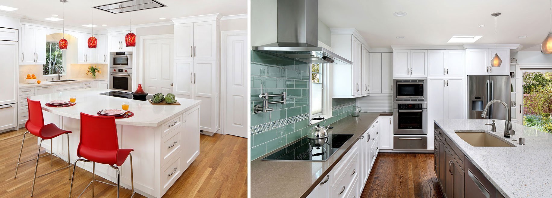 induction cooktop and convection oven