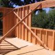 Wooden frame construction