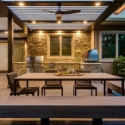 custom outdoor kitchen